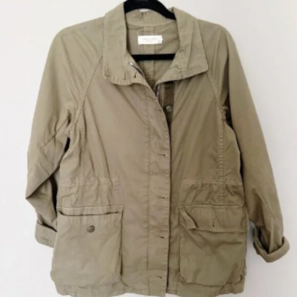Rag & Bone Utility Jacket Coat Army Green Oversized Boxy - Picture 1 of 6